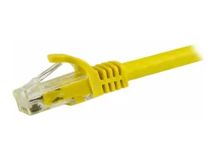 StarTech .com 3m CAT6 Ethernet Cable, 10 Gigabit Snagless RJ45 650MHz 100W PoE Patch Cord, CAT 6 10GbE UTP Network Cable w/Strain Relief, Yellow, Wiring is UL Certified/TIA - miniature 2