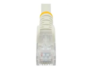 Startech 50cm CAT6 Ethernet Cable, 10 Gigabit Snagless RJ45 650MHz 100W PoE Patch Cord, CAT 6 10GbE UTP Network Cable w/Strain Relief, White, Wiring is UL Certified/TIA - miniature 2