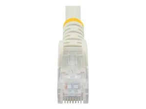 Startech 50cm CAT6 Ethernet Cable, 10 Gigabit Snagless RJ45 650MHz 100W PoE Patch Cord, CAT 6 10GbE UTP Network Cable w/Strain Relief, White, Wiring is UL Certified/TIA - miniature 5