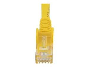 Startech 50cm CAT6 Ethernet Cable, 10 Gigabit Snagless RJ45 650MHz 100W PoE Patch Cord, CAT 6 10GbE UTP Network Cable w/Strain Relief, Yellow, Wiring is UL Certified/TIA - miniature 5
