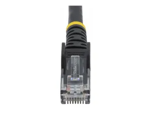 StarTech .com 5m CAT6 Ethernet Cable, 10 Gigabit Snagless RJ45 650MHz 100W PoE Patch Cord, CAT 6 10GbE UTP Network Cable w/Strain Relief, Black, Wiring is UL Certified/TIA - miniature 4