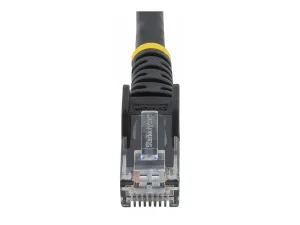StarTech .com 5m CAT6 Ethernet Cable, 10 Gigabit Snagless RJ45 650MHz 100W PoE Patch Cord, CAT 6 10GbE UTP Network Cable w/Strain Relief, Black, Wiring is UL Certified/TIA - miniature 3