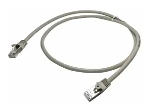 Startech 1m CAT6 Ethernet Cable, 10 Gigabit Shielded Snagless RJ45 100W PoE Patch Cord, CAT 6 10GbE SFTP Network Cable w/Strain Relief, Grey, Wiring is UL Certified/TIA - miniature 2