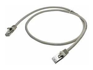 Startech 1m CAT6 Ethernet Cable, 10 Gigabit Shielded Snagless RJ45 100W PoE Patch Cord, CAT 6 10GbE SFTP Network Cable w/Strain Relief, Grey, Wiring is UL Certified/TIA - miniature 1