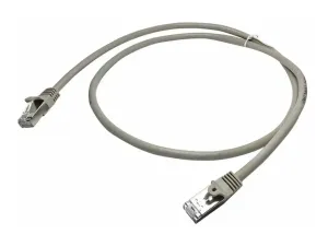 Startech 1m CAT6 Ethernet Cable, 10 Gigabit Shielded Snagless RJ45 100W PoE Patch Cord, CAT 6 10GbE SFTP Network Cable w/Strain Relief, Grey, Wiring is UL Certified/TIA - miniature 4