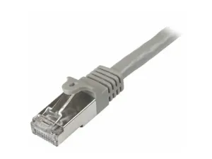 Startech 5m CAT6 Ethernet Cable, 10 Gigabit Shielded Snagless RJ45 100W PoE Patch Cord, CAT 6 10GbE SFTP Network Cable w/Strain Relief, Grey, Wiring is UL Certified/TIA - miniature 2