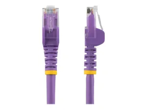 StarTech .com 2m CAT6 Ethernet Cable, 10 Gigabit Snagless RJ45 650MHz 100W PoE Patch Cord, CAT 6 10GbE UTP Network Cable w/Strain Relief, Purple, Wiring is UL Certified/TIA - miniature 4