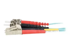 C2G LC-ST 10Gb 50/125 OM3 Duplex Multimode PVC Fiber Optic Cable (LSZH) - miniature 1