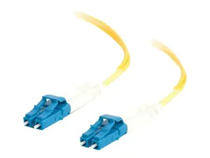 C2G LC-LC 9/125 OS1 Duplex Singlemode PVC Fiber Optic Cable (LSZH) - miniature 4