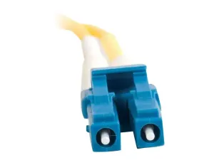 C2G LC-LC 9/125 OS1 Duplex Singlemode PVC Fiber Optic Cable (LSZH) - miniature 2