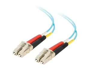 C2G LC-LC 10Gb 50/125 OM3 Duplex Multimode PVC Fiber Optic Cable (LSZH) - miniature 3
