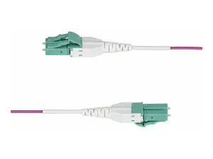 StarTech .com 7m (23ft) LC/LC (UPC) OM4 Multimode Fiber Optic Cable, OFNR - miniature 2