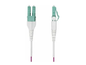 StarTech .com 1m (3.3ft) LC/LC (UPC) OM4 Multimode Fiber Optic Cable, OFNR - miniature 2