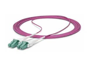 StarTech .com 3m (10ft) LC/LC (UPC) OM4 Multimode Fiber Optic Cable, OFNR - miniature 2