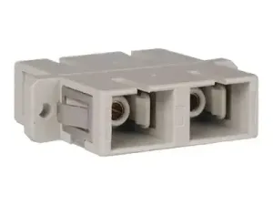 Eaton Tripp Lite Series Duplex Fiber Optic MMF / SMF Multimode Singlemode Coupler SC/SC - miniature 1