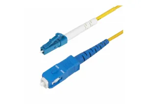 StarTech .com Câble Fibre Optique de 2m Monomode LC à SC (UPC) OS2, LSZH - miniature 2