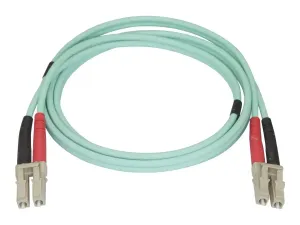 Startech Câble Fibre Optique Multimode 1m LC/UPC à LC/UPC OM4, 50/125 - miniature 1