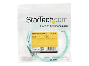 StarTech .com Aqua OM4 Duplex Multimode Fiber - miniature 1