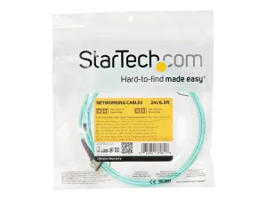 StarTech .com Aqua OM4 Duplex Multimode Fiber - miniature 3