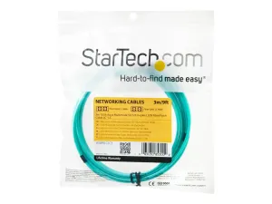StarTech .com Câble Fibre Optique Multimode de 3m LC/UPC vers LC/UPC OM3 - miniature 1