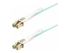 StarTech .com Câble Fibre Optique Multimode LC à LC UPC OM4 de 3m, 50/125 - miniature 1
