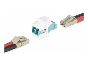 StarTech .com Connecteur LC LC, Connecteur Fibre Keystone Duplex LC/UPC - miniature 2