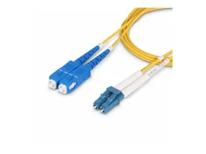 StarTech .com Câble Fibre Optique de 2m Monomode LC vers SC(UPC) OS2, LSZH - miniature 4