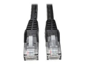 Eaton Tripp Lite Series Cat6 Gigabit Snagless Molded (UTP) Ethernet Cable (RJ45 M/M), PoE, Black, 7 ft. (2.13 m) - miniature 5