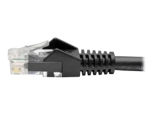 Eaton Tripp Lite Series Cat6 Gigabit Snagless Molded (UTP) Ethernet Cable (RJ45 M/M), PoE, Black, 7 ft. (2.13 m) - miniature 3