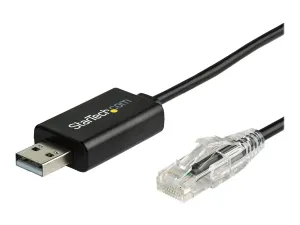 StarTech .com Câble console Cisco USB vers RJ45 de 1,8 m - miniature 4