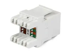 StarTech .com 180 Degree Cat 6 Keystone Jack - miniature 4