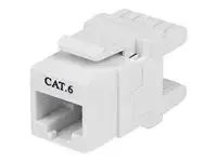 StarTech .com 180 Degree Cat 6 Keystone Jack - miniature 3