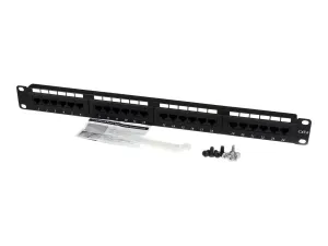 StarTech .com Panneau de brassage à 24 ports Cat6 110 montage en rack 1U - miniature 1