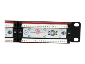 StarTech .com Panneau de brassage à 24 ports Cat6 110 montage en rack 1U - miniature 4
