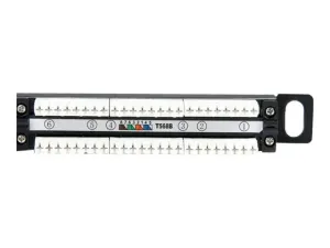 StarTech .com Tableau de connexion Cat5e 0,5U 24 ports - miniature 5