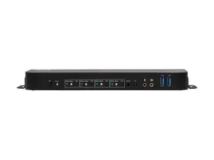 Eaton Tripp Lite series 4-Port DisplayPort KVM with Dual Console Ports (DP and HDMI), 4K 60Hz 4:4:4, DP1.4 with IR Remote - miniature 1