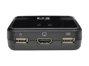 Eaton Tripp Lite series 2-Port USB/HD Cable KVM Switch with Audio/Video, Cables and USB Peripheral Sharing - miniature 3