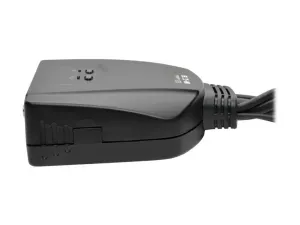 Eaton Tripp Lite series 2-Port USB/VGA Cable KVM Switch with Cables and USB Peripheral Sharing - miniature 4