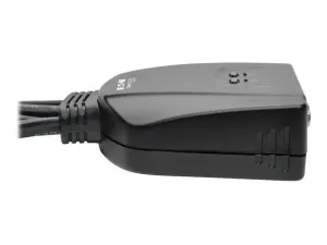 Eaton Tripp Lite series 2-Port USB/VGA Cable KVM Switch with Cables and USB Peripheral Sharing - miniature 3