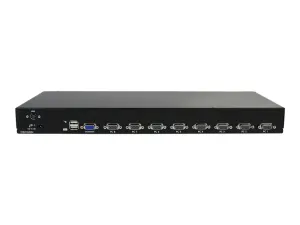 StarTech .com Switch KVM USB VGA 8 ports à montage en rack 1U avec OSD - miniature 2