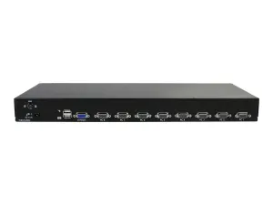 StarTech .com Switch KVM USB VGA 8 ports à montage en rack 1U avec OSD - miniature 5