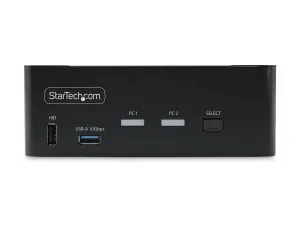 StarTech .com Switch KVM DisplayPort 2 Ports, 8K 60Hz / 4K 144Hz, DP 1.4 - miniature 1
