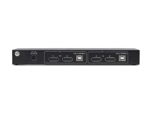 StarTech .com 2-Port Dual-Monitor DP KVM Switch w/Video Matrix, 4K 60Hz - miniature 2