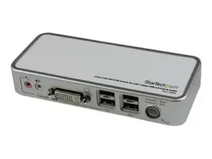 StarTech.com Switch KVM USB DVI a 2 ports avec cables - miniature 1