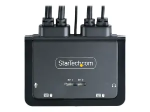 StarTech .com Switch KVM à Câble Hybride USB-C DisplayPort 2 Ports, 4K60Hz - miniature 5