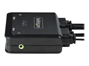 StarTech .com Switch KVM à Câble Hybride USB-C DisplayPort 2 Ports, 4K60Hz - miniature 4