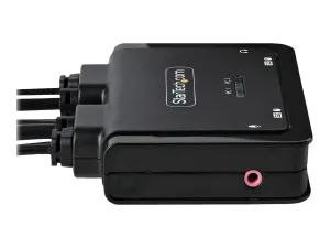 StarTech .com Switch KVM à Câble Hybride USB-C DisplayPort 2 Ports, 4K60Hz - miniature 2