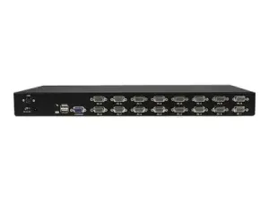 StarTech.com 16 Port 1U Rackmount USB KVM Switch with OSD (SV1631DUSBU) - miniature 2