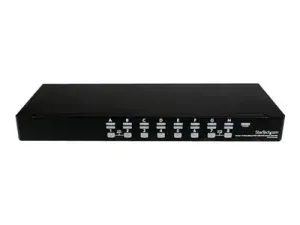 StarTech.com 16 Port 1U Rackmount USB KVM Switch with OSD (SV1631DUSBU) - miniature 3