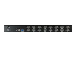 StarTech.com Kit de commutateur KVM USB a montage sur rack 1U 16 ports avec affichage a l'ecran et cables - miniature 3